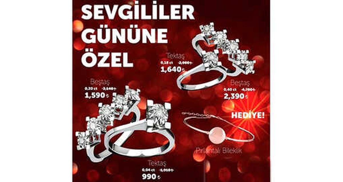 Kadınların Kalbine Giden Yol Pırlantadan Geçiyor