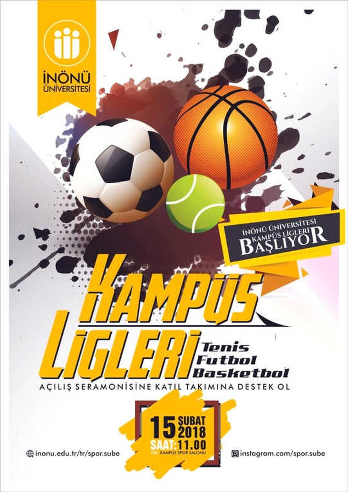Kampüs Ligleri Başlıyor