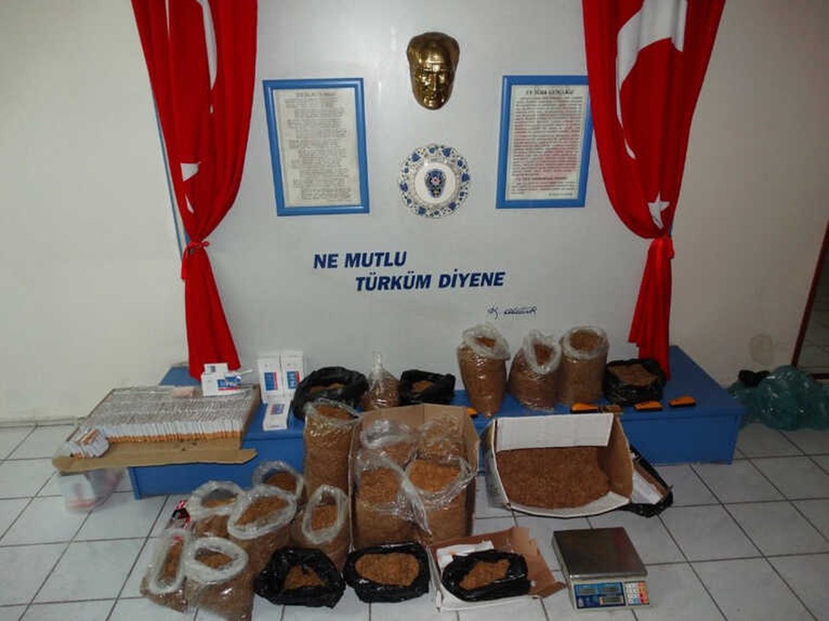 Kütahya\'da Kaçak Sigara Operasyonu