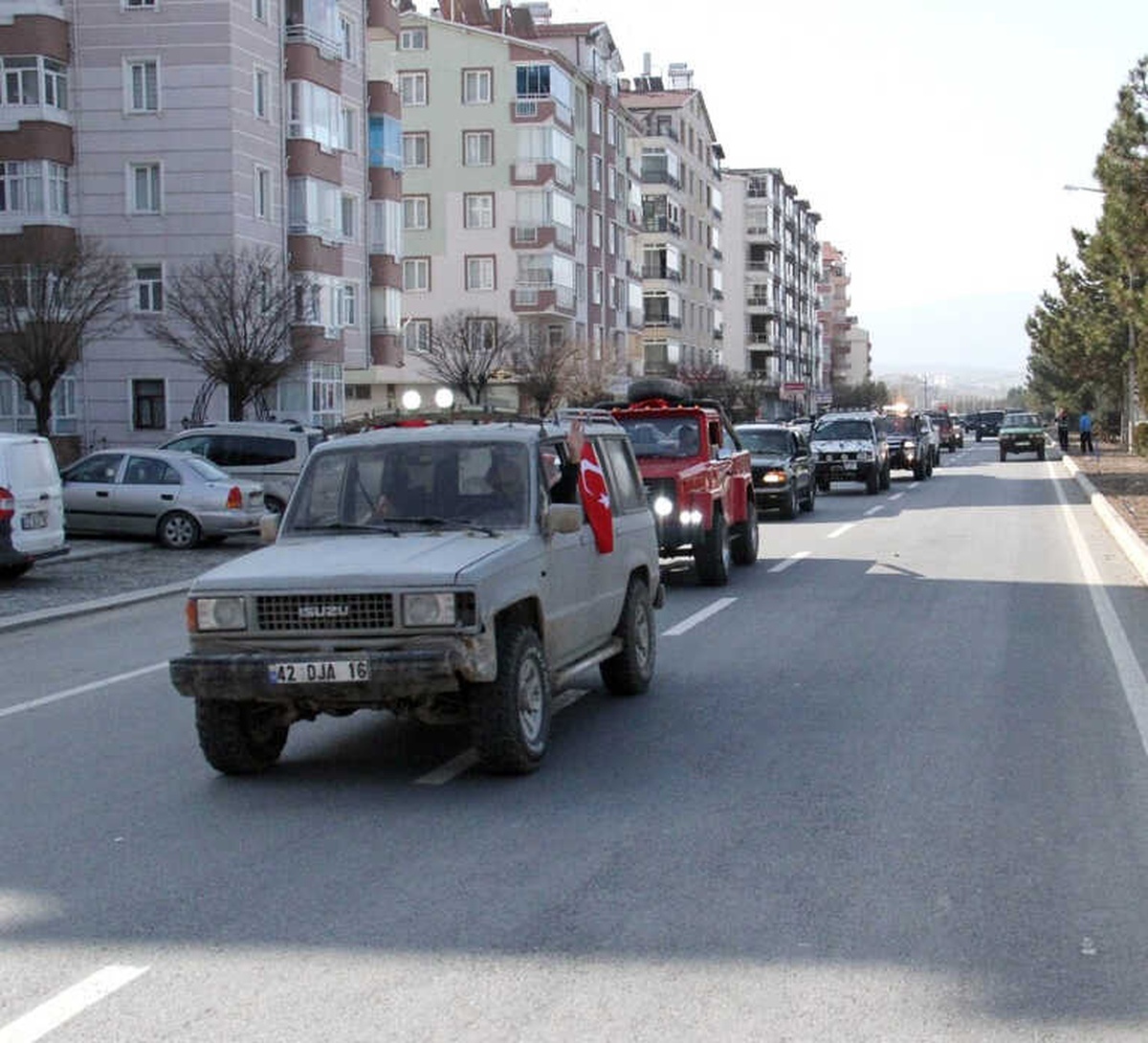 Off-road Tutkunları Afrin Şehitleri İçin Buluştu