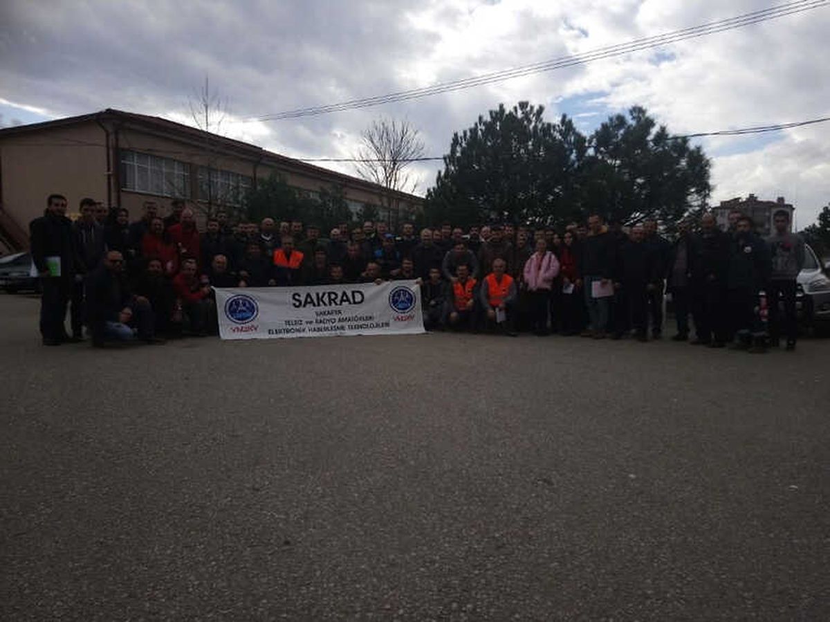 Sakarya\'da Amatör Telsizcilik Sınavı Yapıldı