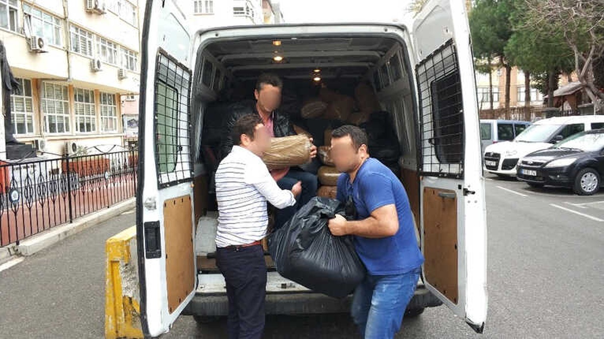 Samsun\'da 1 Ton 275 Kilo Kaçak Tütün Ele Geçirildi