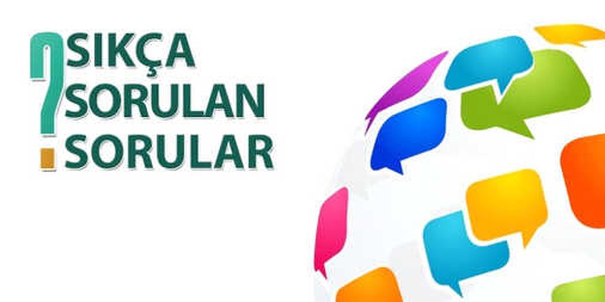 Sıkça Sorulan Sorular Yayınlandı