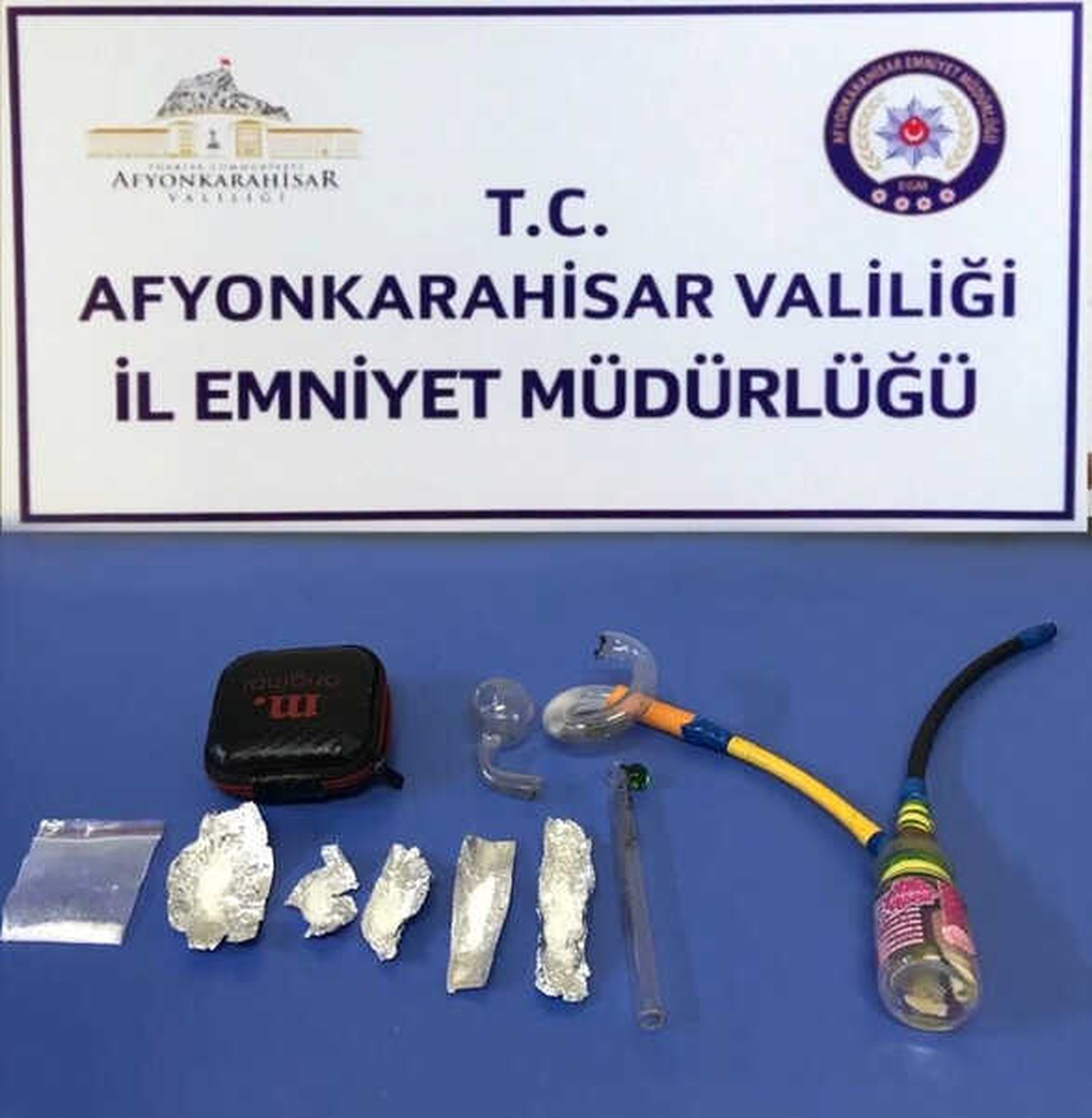 Şüpheli Araçta Metanfetamin Maddesi Ele Geçirildi