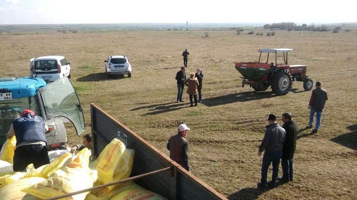 Tekirdağ\'da Mera Gübreleme Çalışmaları