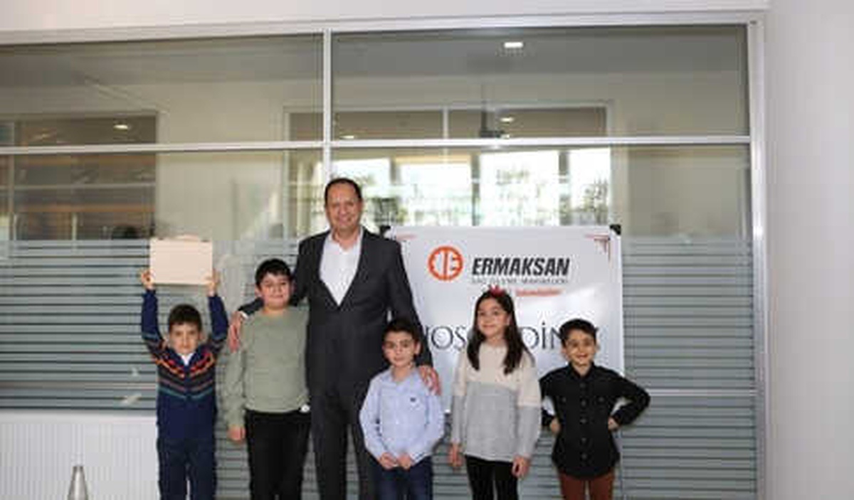 Teknoloji Çocukları\' Hayallerindeki Ermaksan\'ı Resmetti