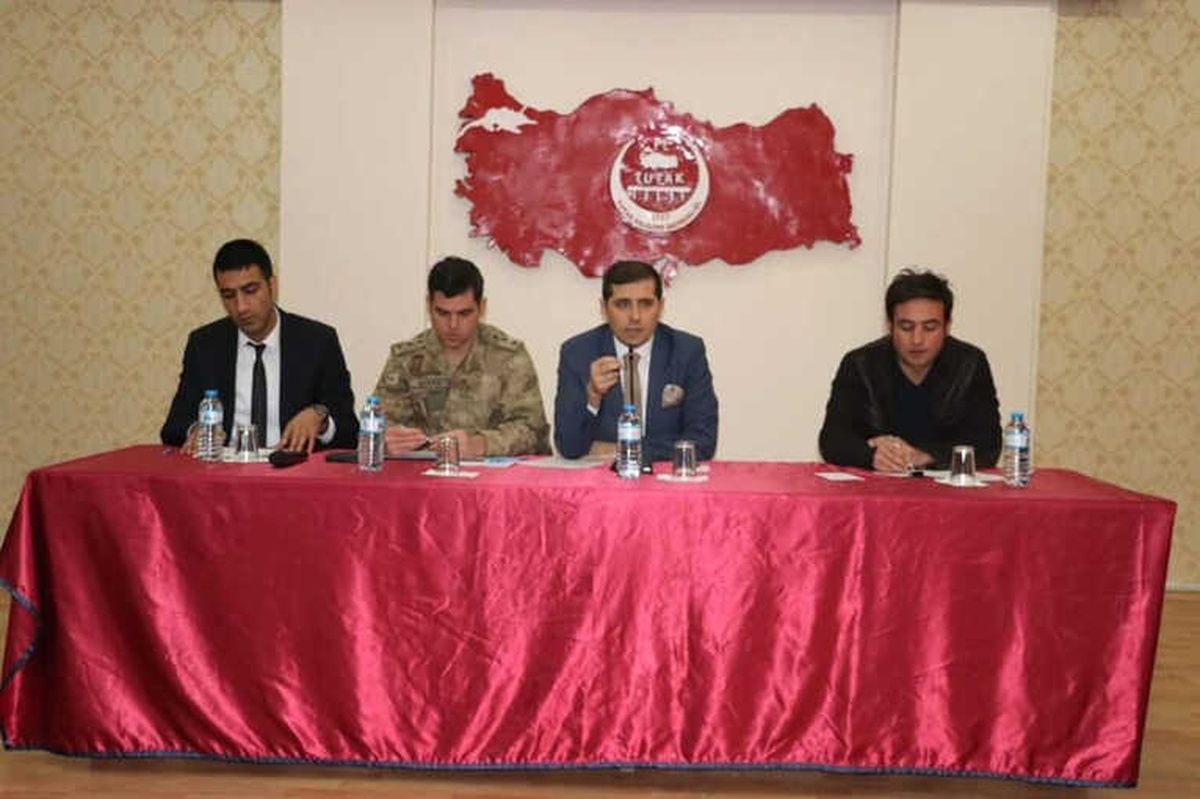 Tutak\'ta Okul Güvenliği Toplantısı Yapıldı