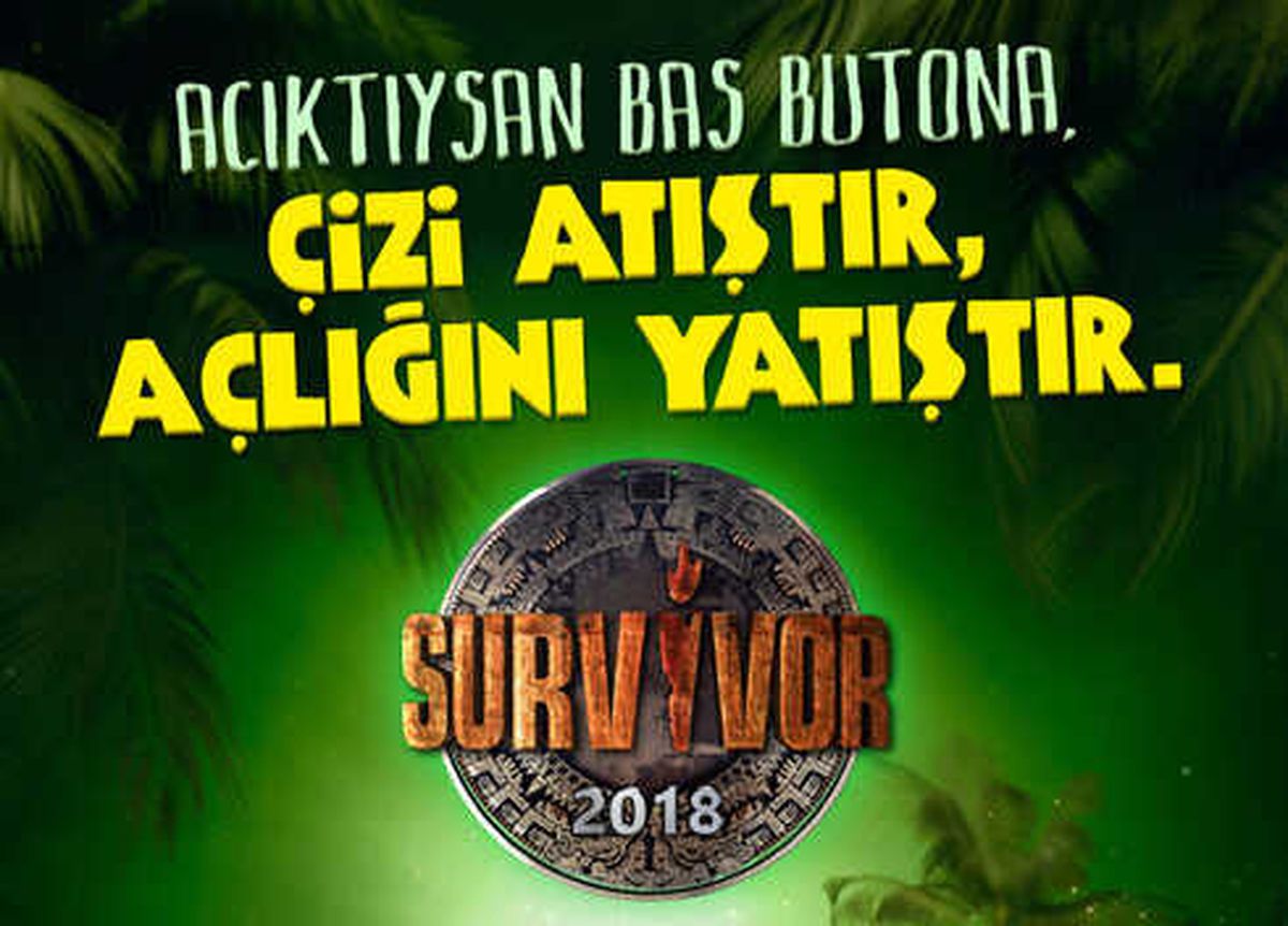 Ülker Çizi, Survıvor 2018\'de!