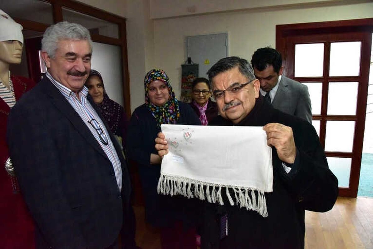 Başkan Yağcı\'dan Osmanlı Kültür ve El Sanatları Merkezine Ziyaret