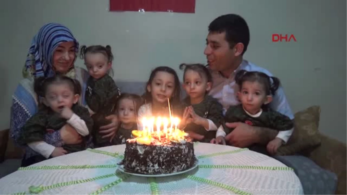 Bursalı Beşizler Doğum Günlerinde Afrin\'deki Mehmetcik\'e Böyle Destek Verdi