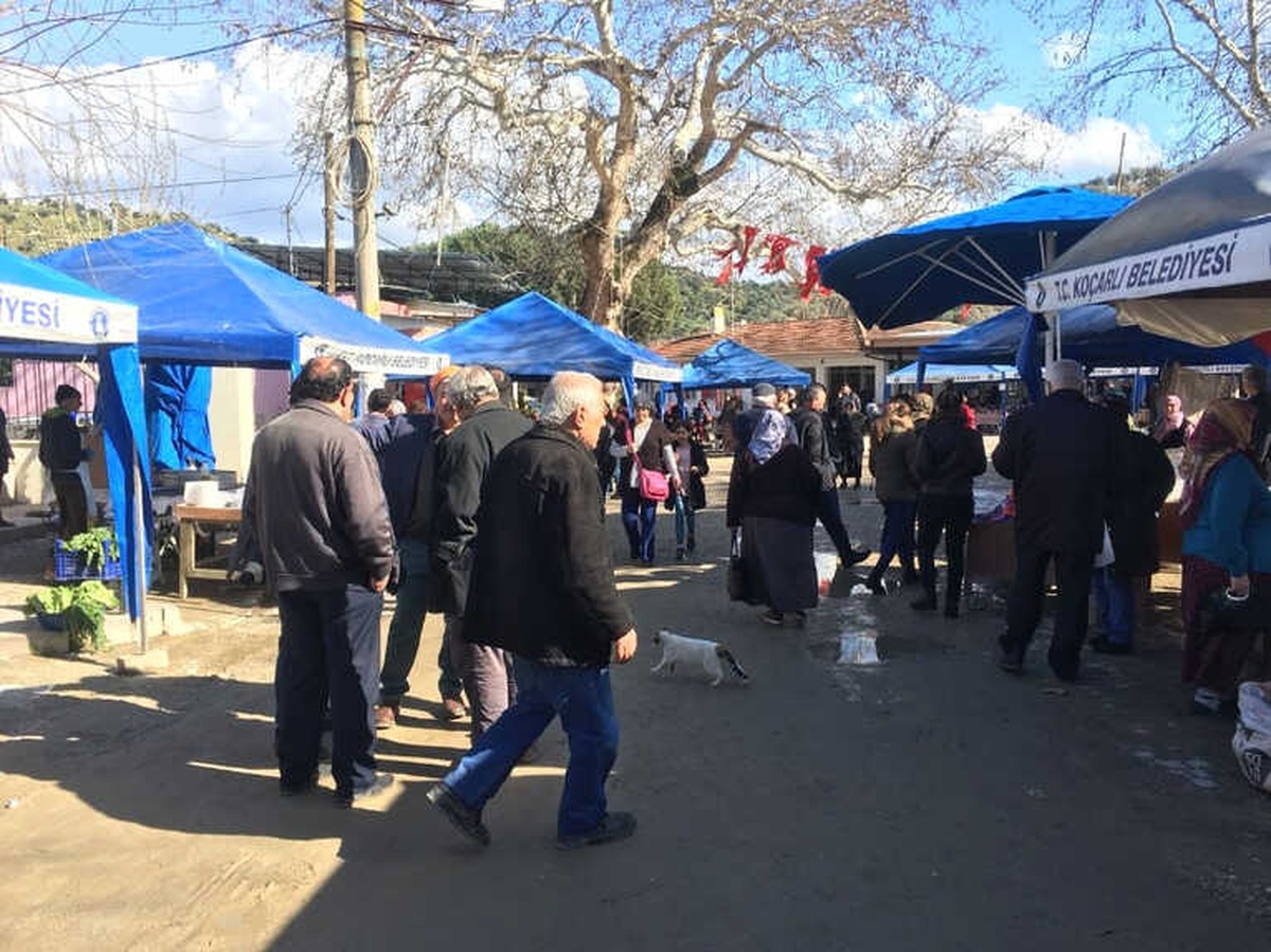 Çakırbeyli Köy Pazarı\'nda Panayır Havası Yaşanıyor