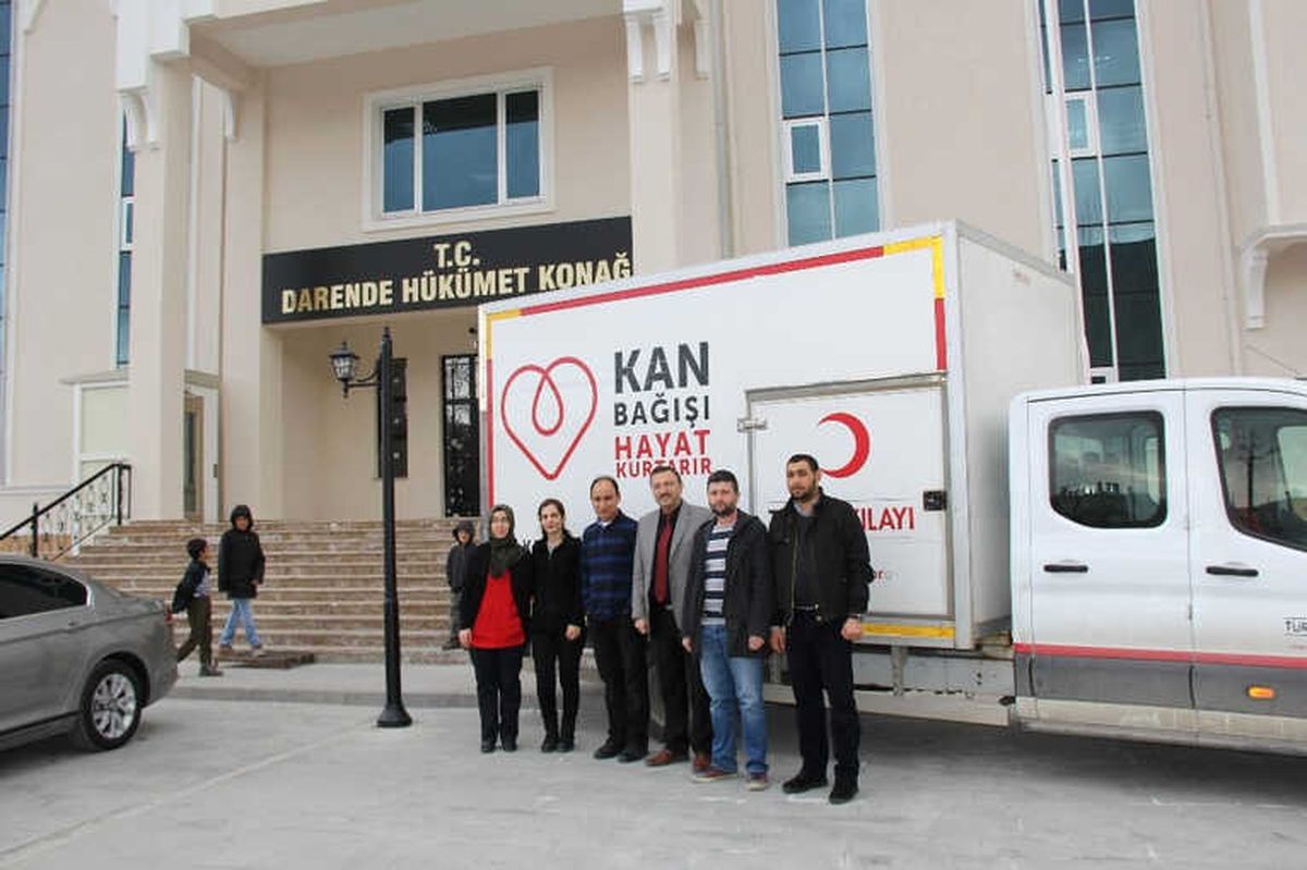 Darende\'de Kan Bağışına İlgi