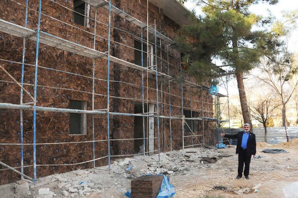 Değirmiçem\'deki Sosyal Tesisin Kaba İnşaatı Tamamlandı