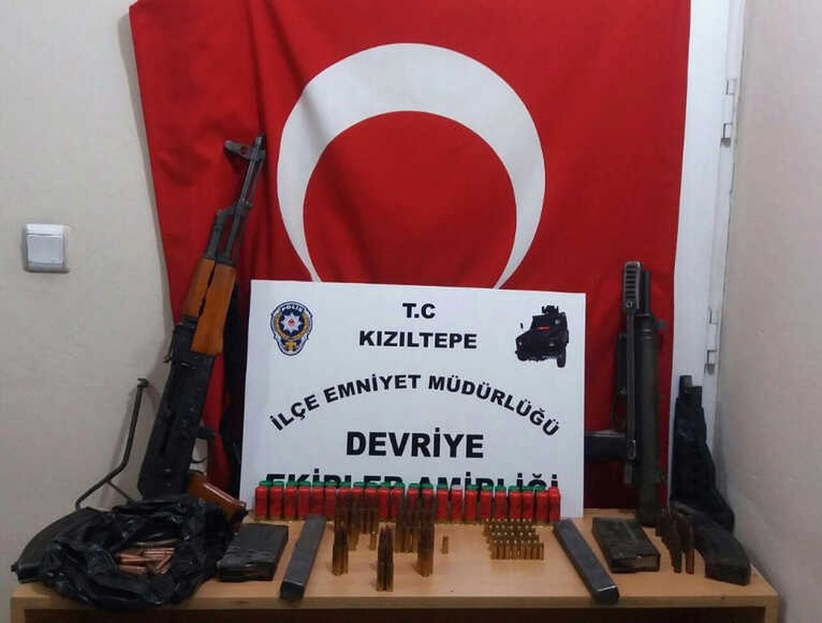 Kızıltepe\'de Kavga Sonrası Cephanelik Ele Geçirildi