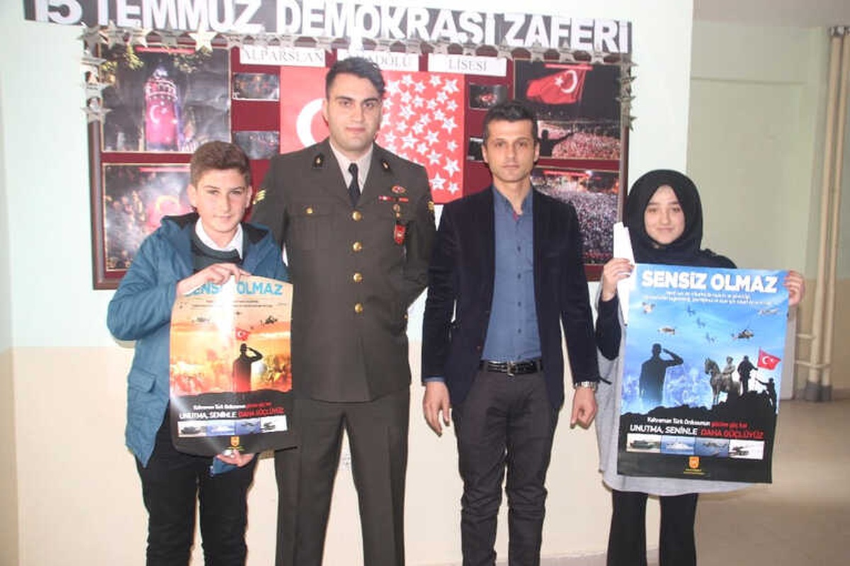 Malazgirt\'teki Lise Öğrencilerine Askeri Okullar Anlatıldı