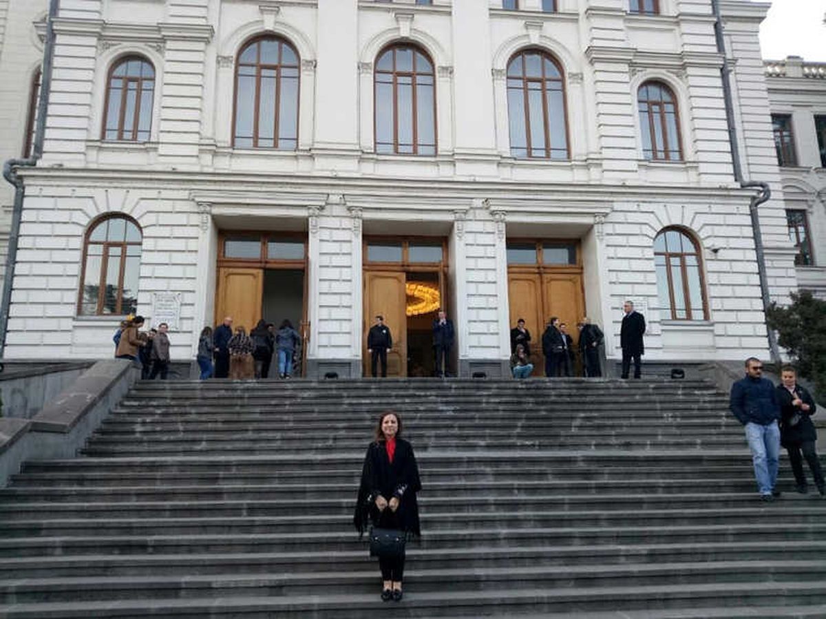 Rektör Çakar, Tiflis Devlet Üniversitesi\'nin Kuruluş Yıldönümü Programına Katıldı