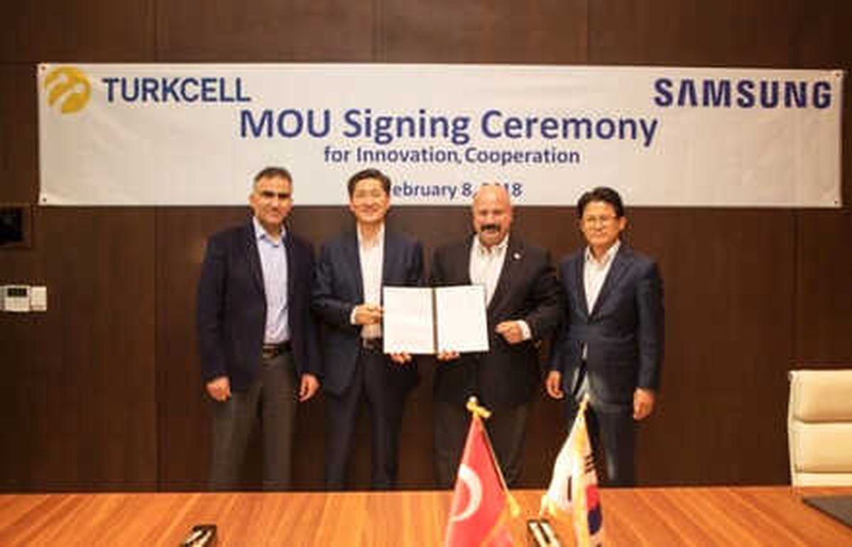 Turkcell ve Samsung 5g İçin Birlikte Çalışacak