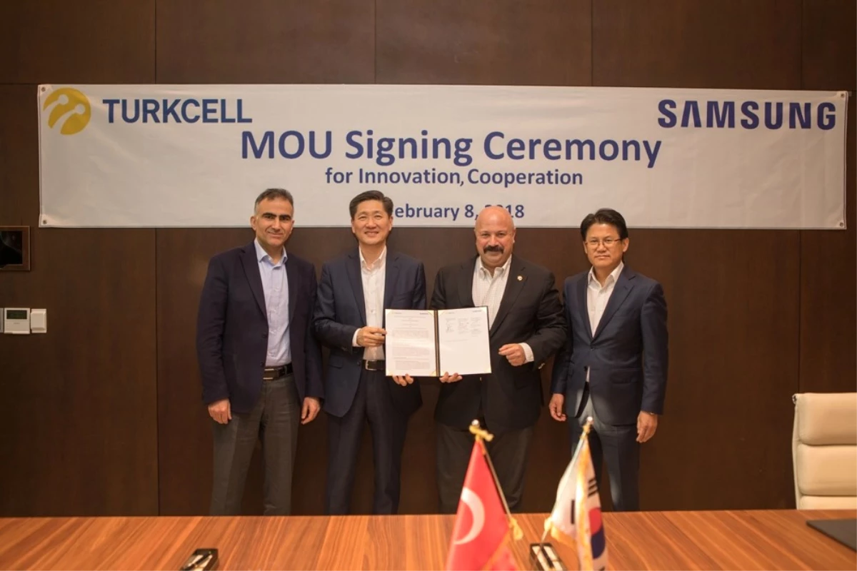 Turkcell ve Samsung\'tan 5g İçin İşbirliği