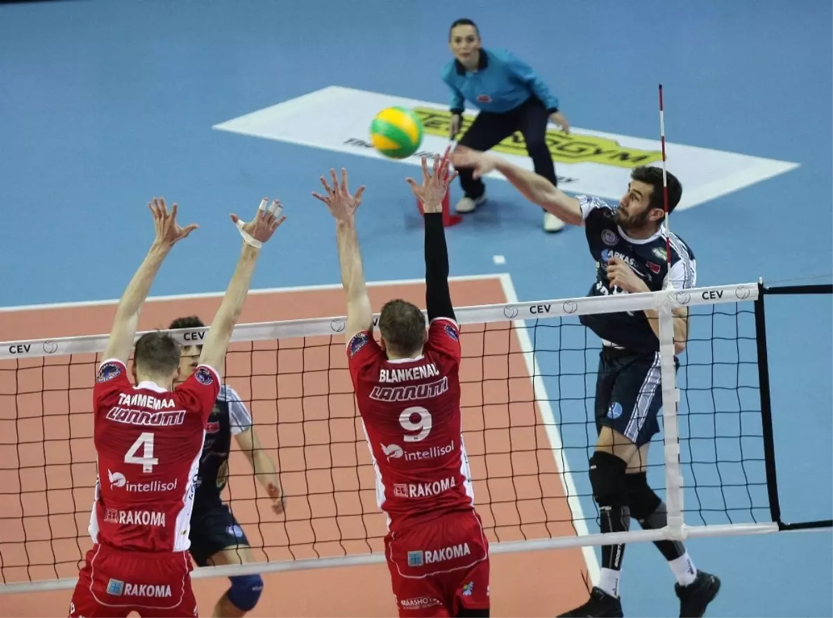 2018 Cev Erkekler Şampiyonlar Ligi: Arkas: 0 - Noliko Maaseik: 3