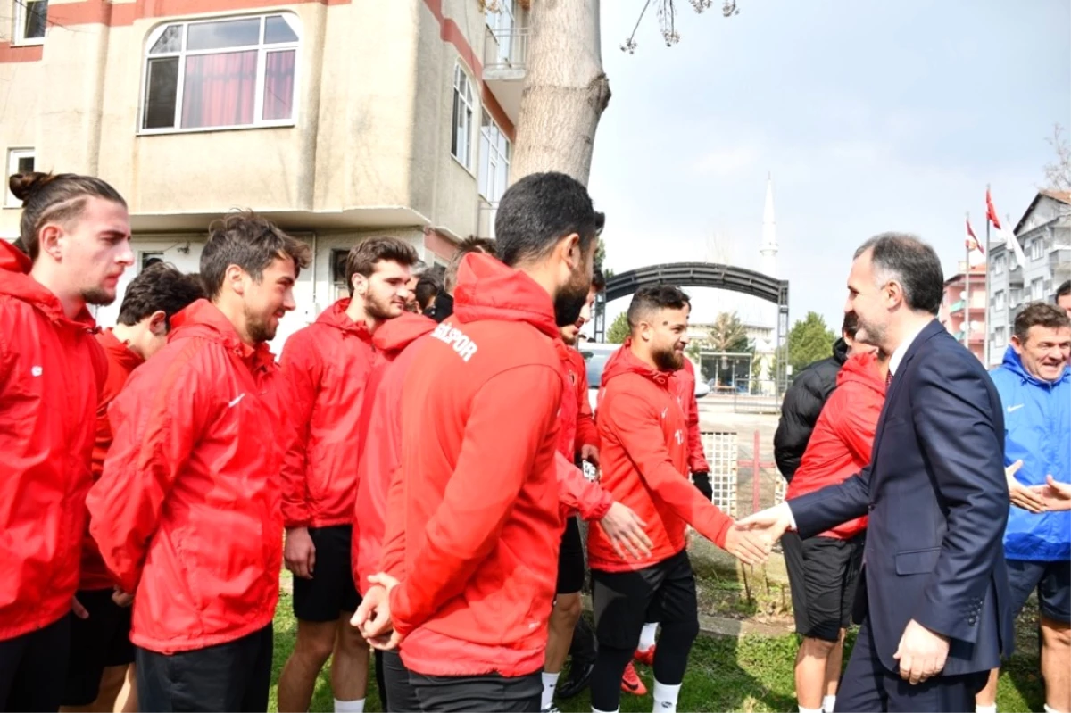 Başkan Taban\'dan İnegölspor\'a Ziyaret