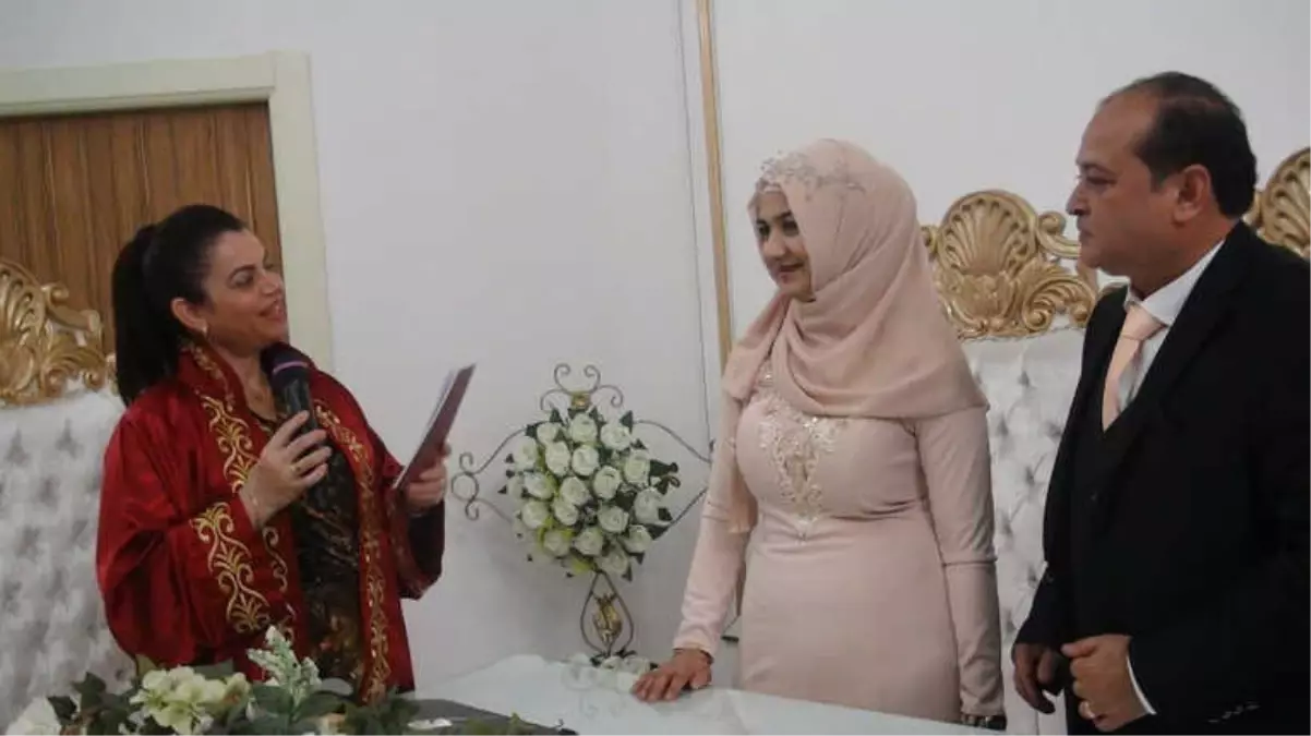 Çifte Mutluluk Yaşamak İçin Nikah Dairesine Koştular