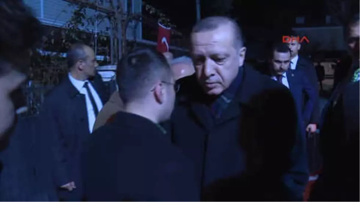 Cumhurbaşkan Erdoğan Sincan\'da Şehit Evini Ziyaret Etti