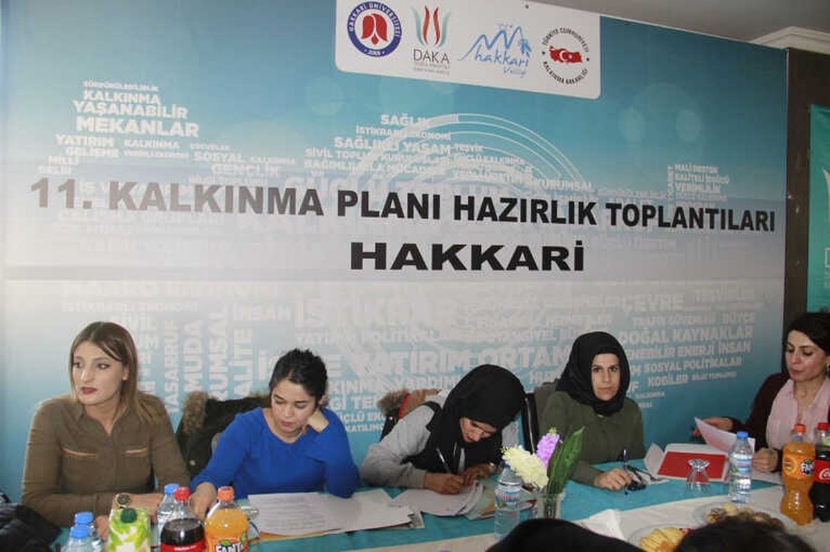 Daka\'dan Hakkari\'de Gençlerle 11. Kalkınma Planı İl İstişare Toplantısı