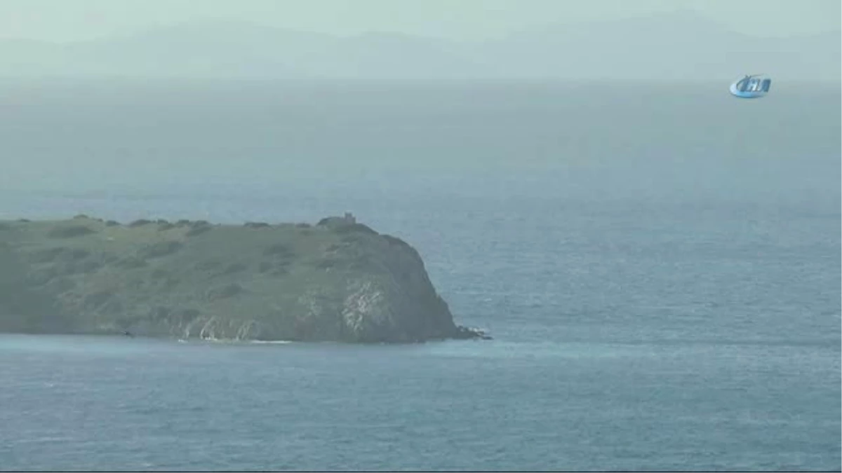 Kardak Kayalık\'ları Termal Kameralarla İzlenecek... Türk Sahil Güvenlik Ekipleri Adaya Kule Dikiyor