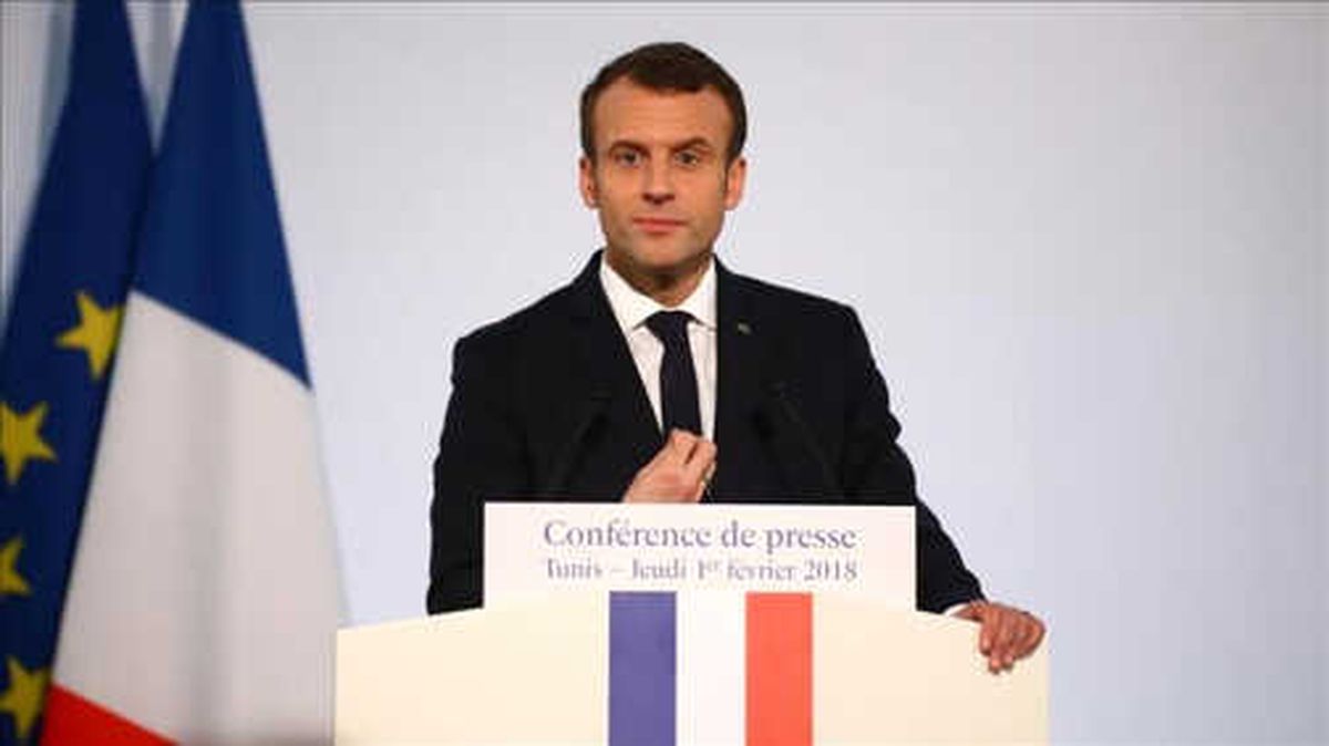Macron: Suriye\'de Kimyasal Silah Kullanıldığı Kanıtlanırsa Vururuz