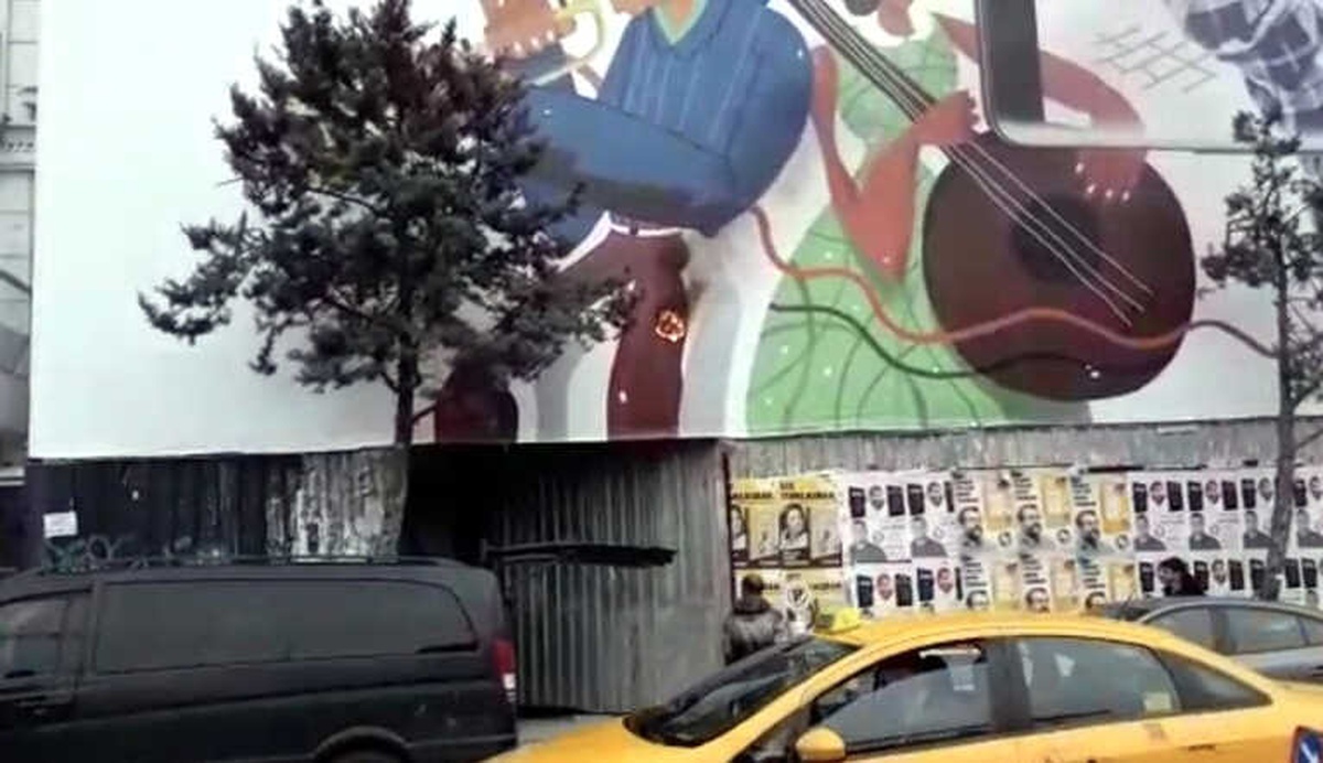Eski Maksim Gazinosu Yerindeki Otel İnşaatında Yangın