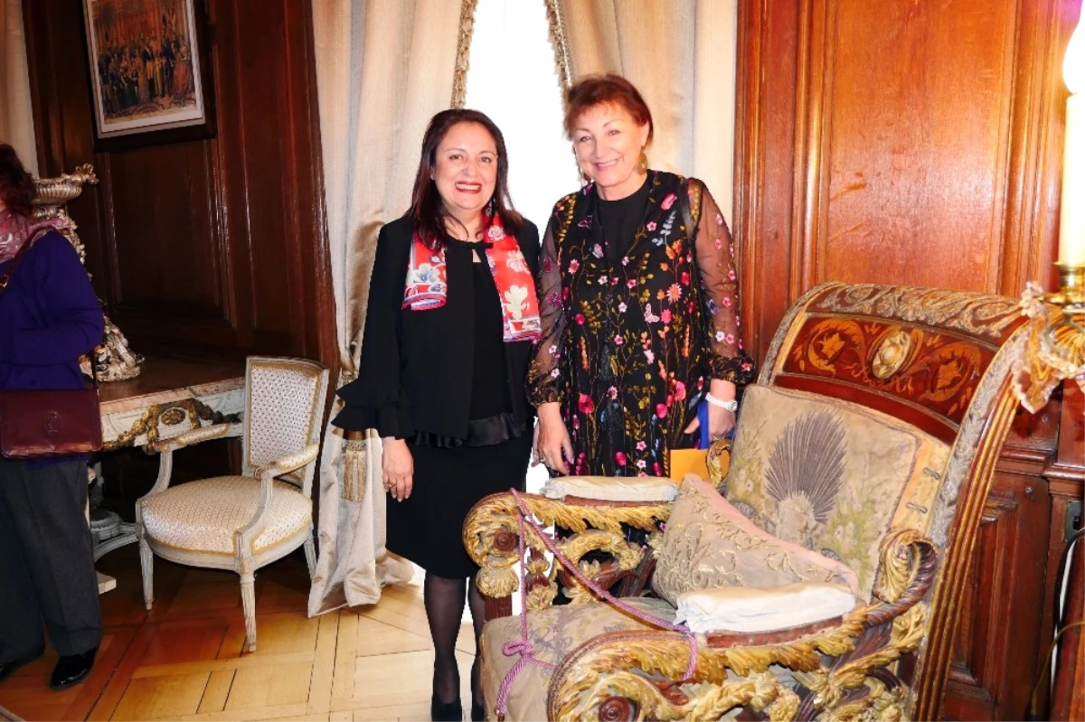 Paris\'teki 70 Ülkenin Büyükelçilerinin Eşleri, Türkiye Büyükelçiliği Rezidansında