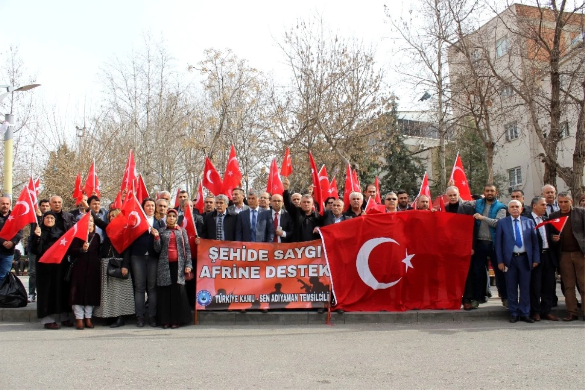 Türkiye Kamu-Sen\'den "Şehide Saygı, Afrin\'e Destek" Açıklaması