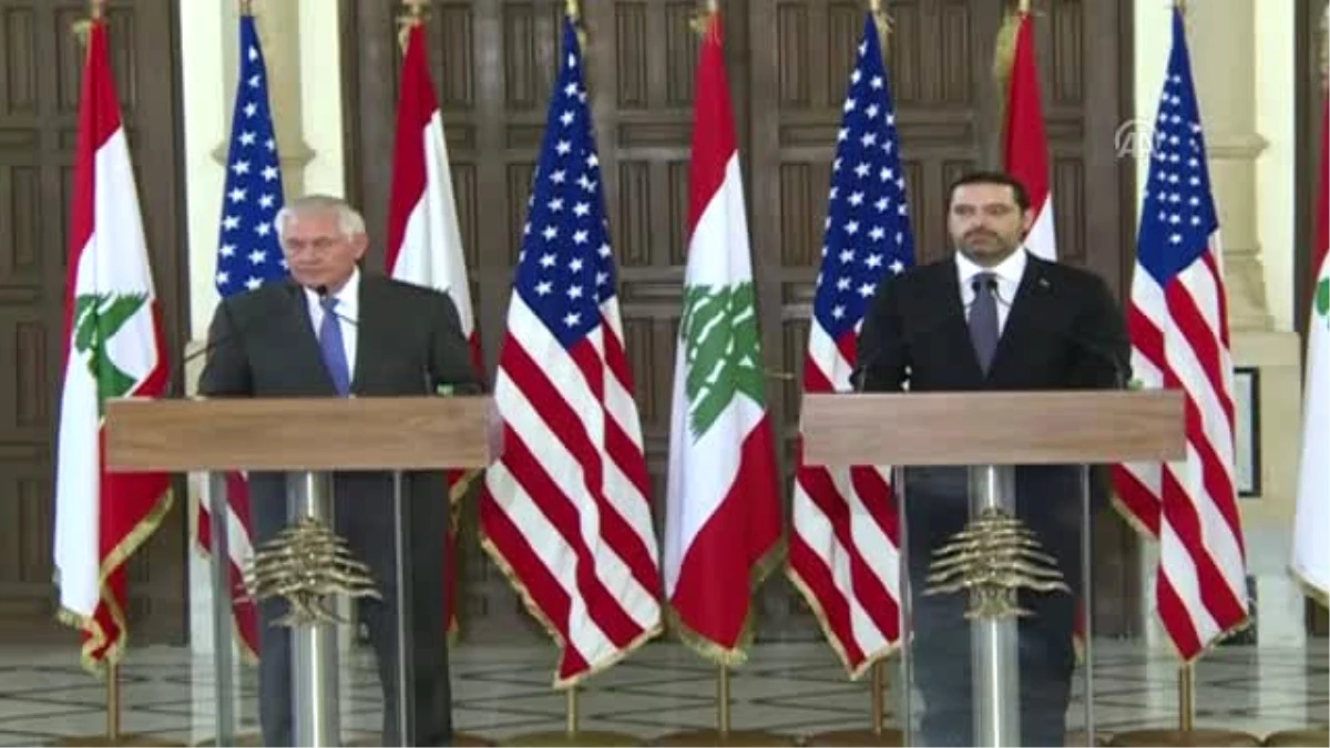 ABD Dışişleri Bakanı Tillerson, Lübnan\'da (3)