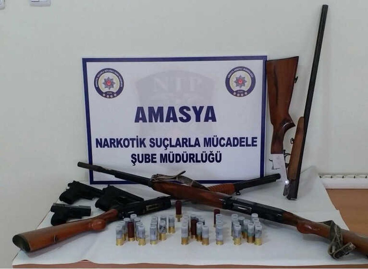 Amasya Merkezli Suç Örgütü Operasyonunda 9 Gözaltı