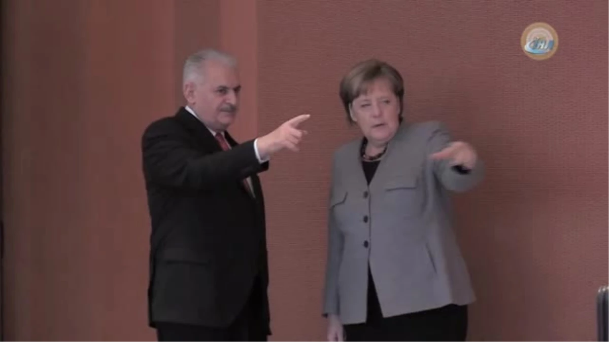 Başbakan Yıldırım, Almanya Başbakanı Merkel ile Görüştü