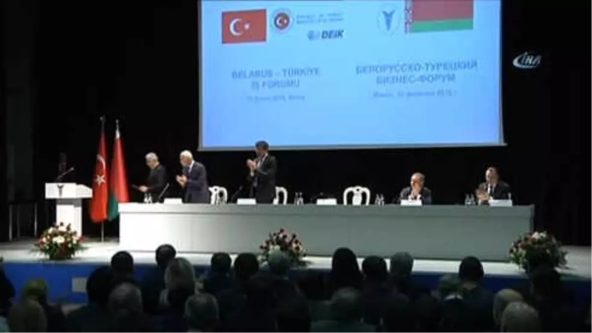 Başbakan Yıldırım, Türkiye-Belarus İş Forumu\'nda Konuştu- "Türkiye\'nin Özelleştirmede Güzel...