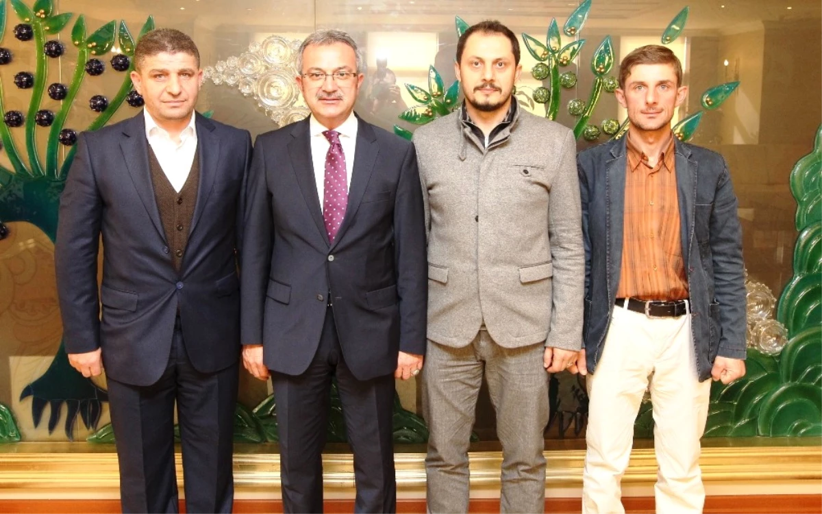 Başkan Köşker, Trabzonluları Ağırladı