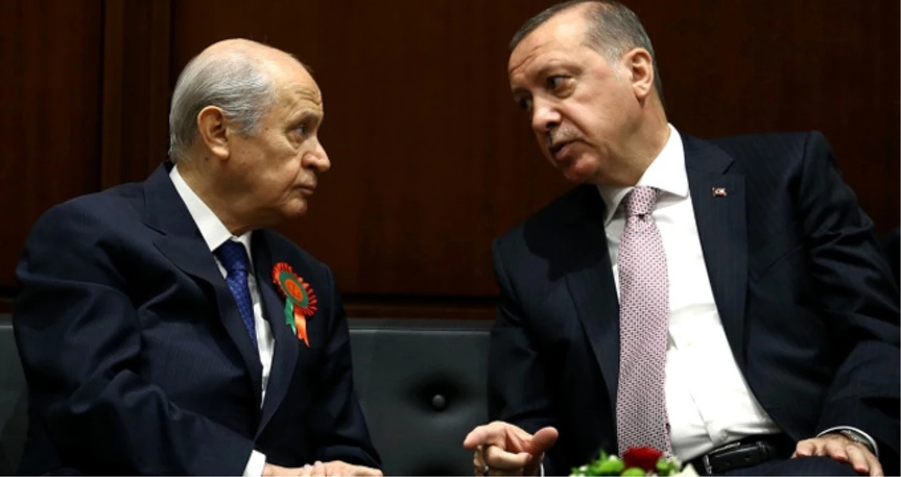 Cumhurbaşkanı Erdoğan, MHP Lideri Bahçeli İle Görüştü