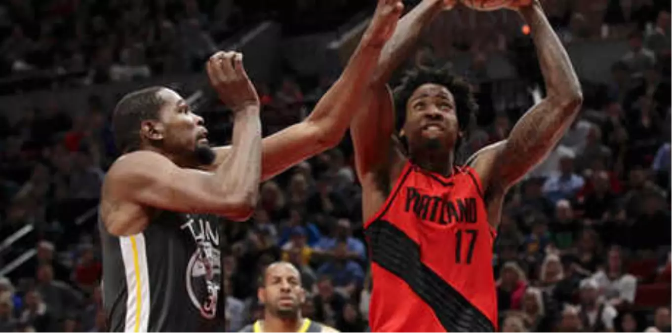 Düelloyu Durant, Maçı Trail Blazers Kazandı