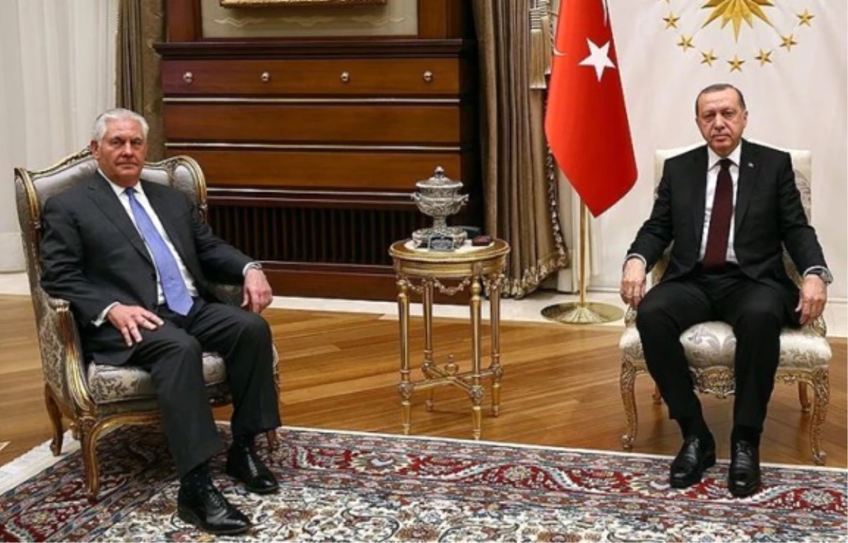 Erdoğan-Tillerson Görüşmesi Başladı