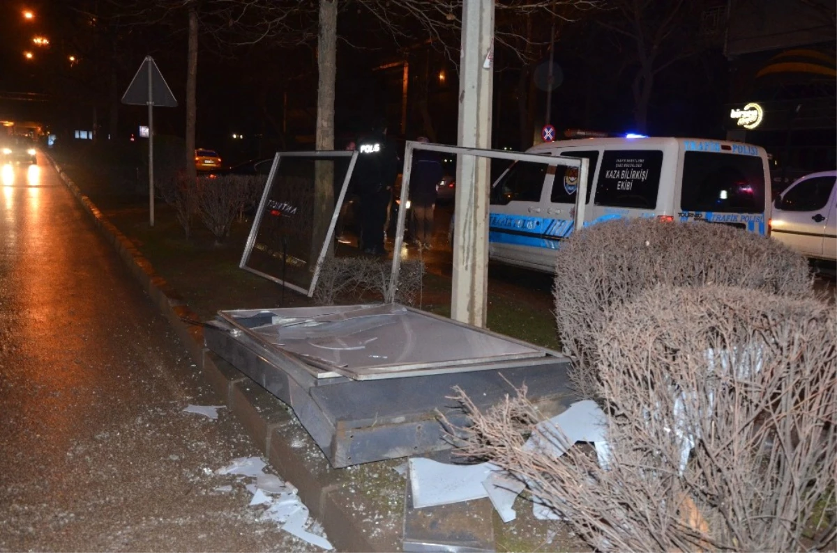 Kaza Yapan Alkollü Şahıs Polis Ekiplerine Zor Anlar Yaşattı