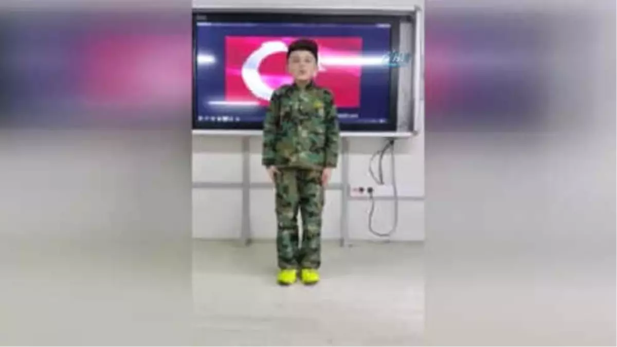 Öğrencilerden Mehmetçiğe Videolu Destek