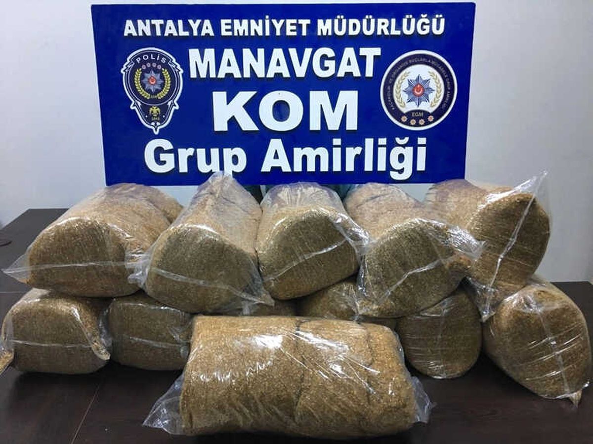 Otomobilde 60 Kilogram Tütün Ele Geçirildi