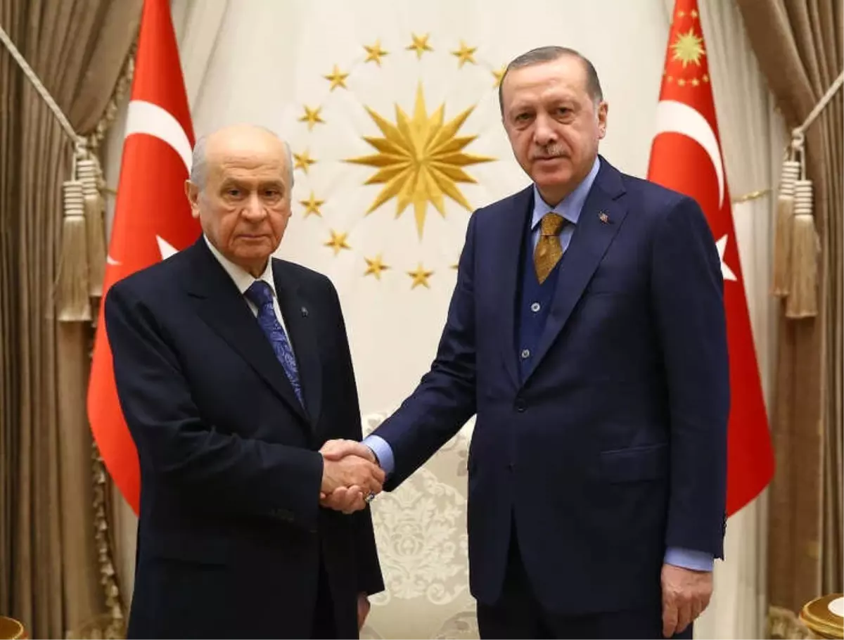 Cumhurbaşkanı Erdoğan, Bahçeli ile Pazar Günü Bir Araya Gelecek