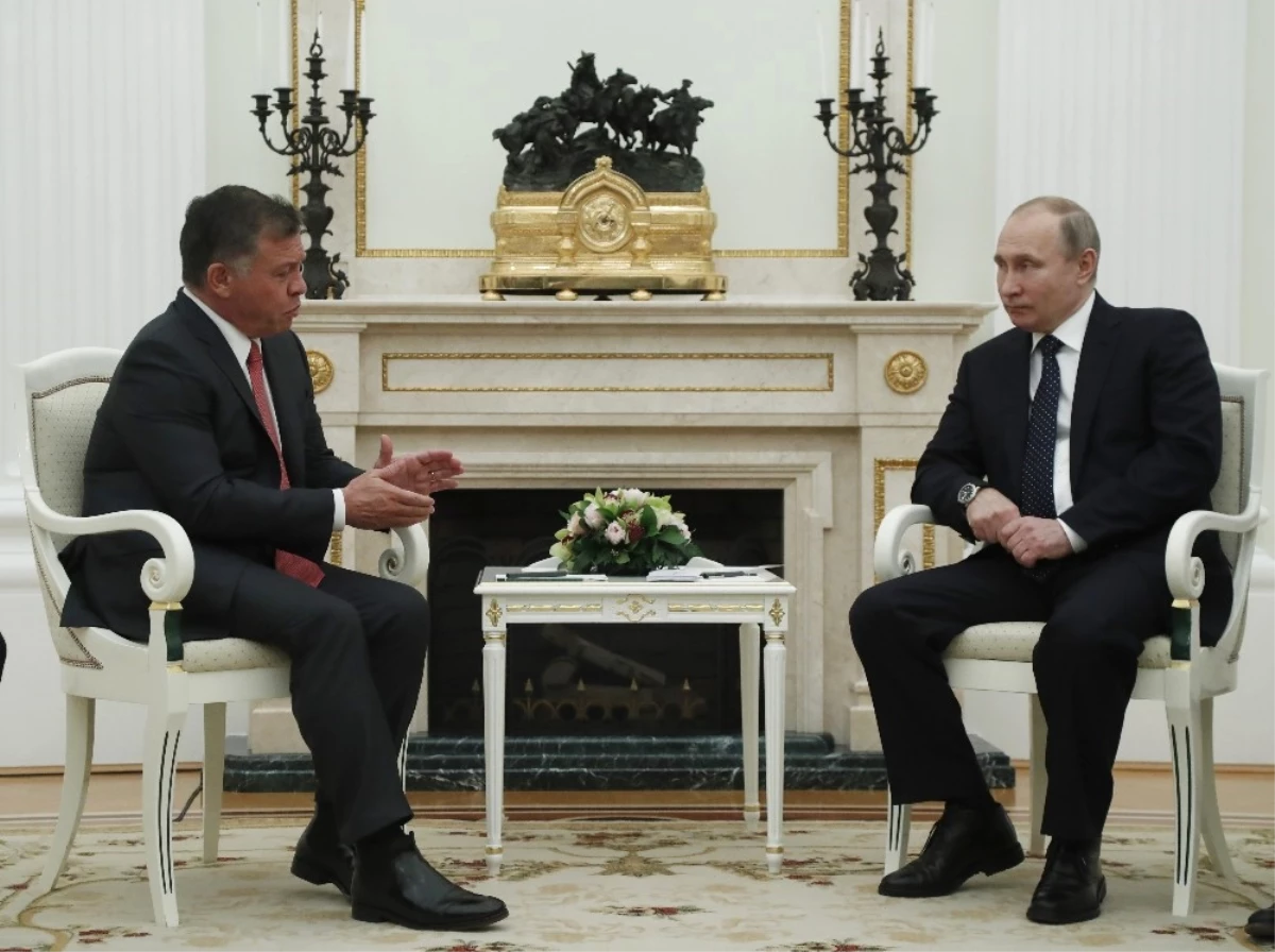 Putin ve Ürdün Kralı Abdullah Bir Araya Geldi