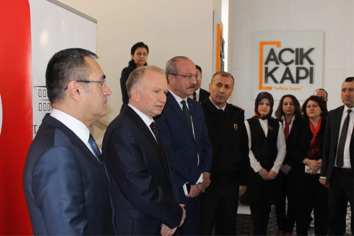 Tekirdağ\'da "Açık Kapı" Projesi Faaliyete Geçti