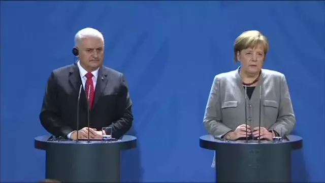 Yıldırım-Merkel Görüşmesi Sonrası Önemli Açıklamalar, System.String[]