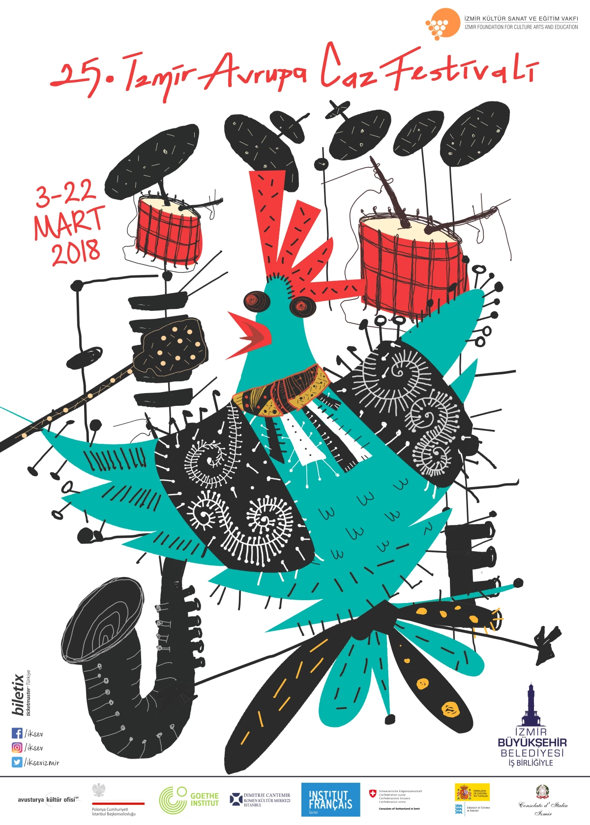 25. İzmir Avrupa Caz Festivali Başlıyor