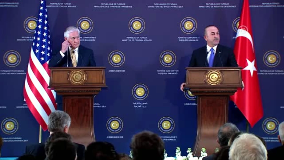 ABD Dışişleri Bakanı Tillerson: "Bu Aşamadan İtibaren Birlikte Hareket Edeceğiz"