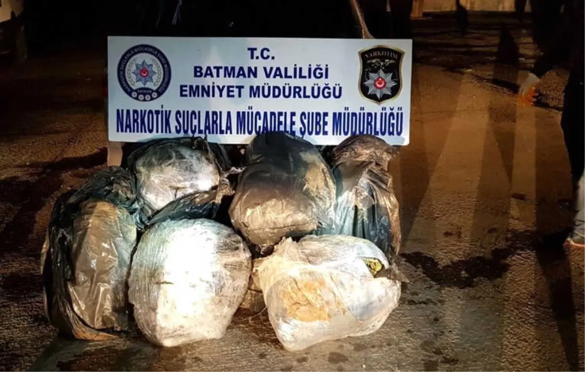 Batman\'da 105 Kilo Esrarla Yakalanan 2 Kişi Tutuklandı